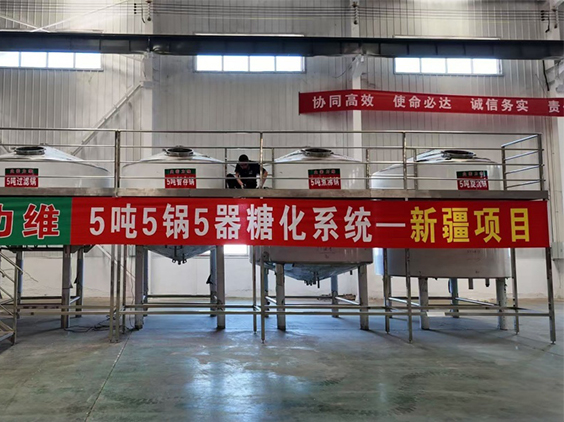文水精酿啤酒设备厂—5吨精酿啤酒设备—新疆项目